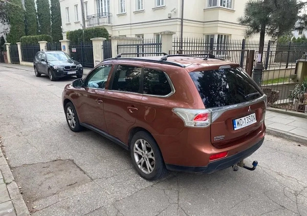 Mitsubishi Outlander cena 42900 przebieg: 150000, rok produkcji 2014 z Warszawa małe 37